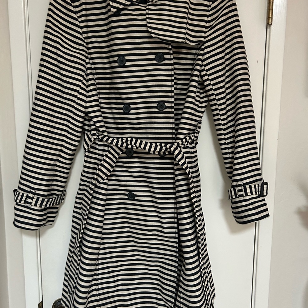 Loft Striped Button Up Jacket - image 1